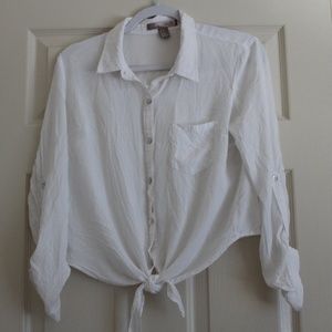 White Button Down Shirt